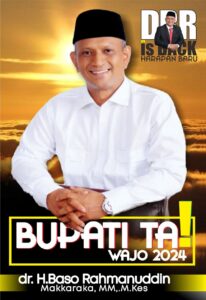 Begini Tanggapan Ketua DPD Golkar Wajo Terkait Maraknya Baliho Bakal Calon Bupati Wajo Periode 2024 – 2029