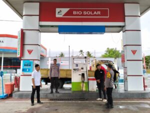 Kapolsek Majauleng : Pengisian BBM Subsidi Diutamakan Kendaraan Guna Mengindari Antrian Panjang di SPBU