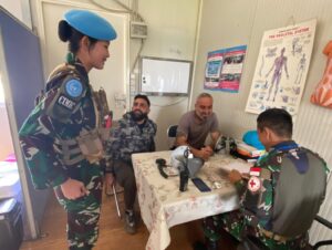Dokter Ridho, Dokter Satgas Yonmek TNI Konga XXIII-R / _UNIFIL_ Idola Mahdi Aladine Anak Lebanon Selatan