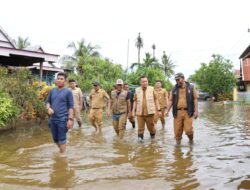 Pastikan Kondisi Warga, Pj. Bupati Wajo Pantau Banjir di Tiga Kecamatan