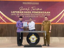 Ketua DPRD Wajo Tegaskan Komitmen Akuntabilitas di Penyerahan LHP BPK