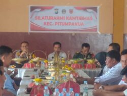 Polsek Urban Pitumpanua Polres Wajo Menggelar Silaturahmi Kamtibmas