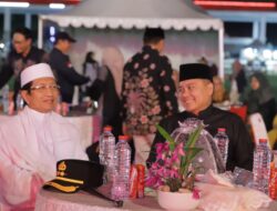 Pj Bupati Wajo dan AG. Prof. DR. KH. Nasaruddin Umar, MA Menghadiri Peluncuran Tahapan dan Maskot Pemilihan Bupati dan Wakil Bupati Wajo