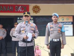 Kapolres Wajo Pimpin Kenaikan Pangkat 37 Personel Terhitung Mulai Tanggal 1 Juli