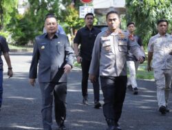 Kapolres AKBP Muhammad Rosid Hadiri Rapat Paripurna Pembicaraan Tingkat II DPRD Kabupaten Wajo