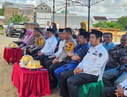 Kapolres Wajo Hadiri Peletakan Batu Pertama Pembangunan Masjid Nurus Sa’dah Tempe