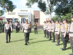 Pimpin Apel Gelar Pasukan Operasi Mantap Praja Tahun 2024-2025, Ini Pesan Kapolres Wajo