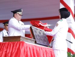 Pj Bupati Wajo Inspektur Upacara HUT Kemerdekaan RI ke – 79 di Lapangan Merdeka