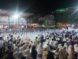 Lautan Manusia Hadiri Tabligh Akbar Pammase di Sallo Mall Sengkang