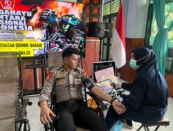 Sat Samapta Polres Wajo Giat Bakti Sosial di Makodim 1406 Wajo