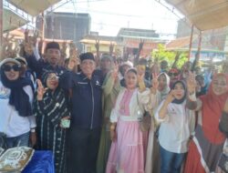 Ratusan Warga Jemput Pammase Nomor Urut 2 di Acara Akikah di Bulete Pitumpanua