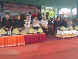 Pammase Menghadiri Undangan Dan Sambutan Pembukaan Turnamen Sepak Bola Pesta Panen Ballere Cup 2024