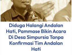 Jubir Pammase Baso Makkasau: Jangan Memprovokasi dengan Pemberitaan yang Menyesatkan Menganggap Pammase Halangi Kegiatan Kampanye Andalan Hati