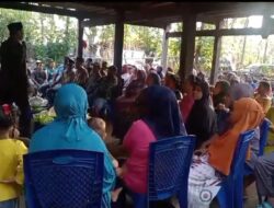 Kampanye PAMMASE di Pantai Timur Kec. Takkalalla Tumpah Ruah, H. Amran SE Jelaskan Program Keberlanjutan yang Sudah Dinikmati Warga Wajo