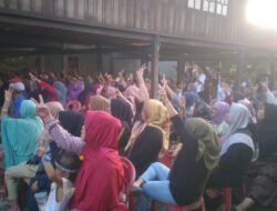 Lautan Warga Bulete Sambut Paslon Pammase Berlanjut