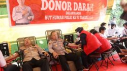 Polres Wajo Gelar Donor Darah di Lingkungan Personil untuk Peringati HUT Humas Polri ke-73 Tahun 2024