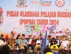 Andi Bataralifu Menghadiri Pembukaan Pekan Olahraga Pelajar Daerah (POPDA) tahun 2024 tingkat Provinsi di Makassar