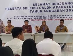 Pemkab Wajo Gelar Ujian SKD, Pj Bupati : Yakin Pada Kemampuan Sendiri