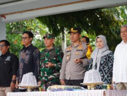 Kapolres Wajo Hadiri Apel Siaga Pengawasan Masa Tenang Pemilu 2024