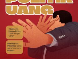 Hari Tenang, Panwascam Se-Kab. Wajo bagi-bagi brosur