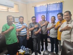 Minta Pamit Bersama Camat,Koramil,Personil,dan Kades,Kapolsek Pitumpanua : Perpisahan Ini Dilaksanakan Suasana Sederhana