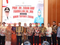 Penjabat Bupati Wajo Hadiri Lepas Pamit Penjabat Gubernur Sulsel