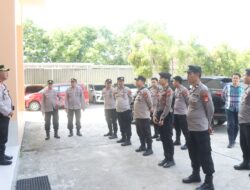 Polres Wajo Apel Kesiapan Pengamanan Rapat Pleno Terbuka Penetapan Bupati dan Wakil Bupati terpilih 2024