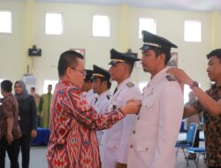 41 Pejabat Struktural Pemkab Wajo Di Lantik, Pejabat Bupati Harap Mampu Terapkan Core Value