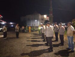 Pimpin Patroli Malam, KOMPOL NANO : Patroli Ini Gabungan Skala Besar Jelang Libur Panjang