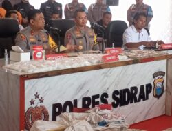 Kapolda Sulawesi Selatan, Irjen Pol Yudhiawan Wibisono Apresiasi Kerja Keras Polres Sidrap Bongkar Sabu Seberat 4,6 Kilogram