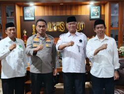 Kapolres AKBP Muhammad Rosid Ridho Terima Langsung Kunjungan Kepala Kemenag yang Baru di Kabupaten