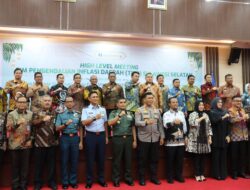 Wakil Bupati Wajo Hadiri High Level Meeting Tim Pengendalian Inflasi Daerah (TPID) Sulsel