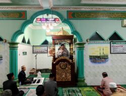 Saat Safari Ramadhan Kapolsek Maniangpajo Imbau Agar Tidak Terjadi Kebakaran, Pencurian dan Balap dan Lari Liar