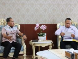 Bupati Wajo Terima Kunjungan Silaturahmi Team Ekosistem Bisnis Daerah Bosowasi