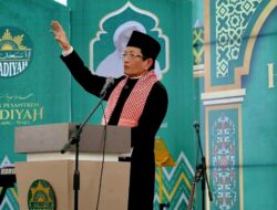 Menag Paparkan Trilogi Kerukunan di As’adiyah Macanang, Apresiasi Perkembangan Pesantren
