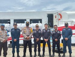 Kapolsek Pitumpanua,KOMPOL Nano,SH : Arus Mudik di Pelabuhan Bangsalae Siwa Tetap Aman dan Lancar pada H+8