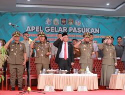 Wajo Tuan Rumah Pelaksanaan Apel Akbar Satpol PP dan Satlinmas Tingkat Provinsi Sulawesi Selatan Tahun 2025