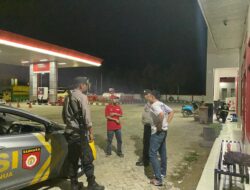 Polsek Urban Pitumpanua Intensifkan Patroli Blue Light Malam Hari