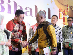 Pemda Wajo Halal Bilhal di Hotel Swiss – Bellhotel Hadir Sejumlah Tokoh Penting dan Guru Besar Asal Wajo