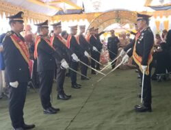 Hari Lahir Pancasila Dan Upacara Pedang Pora Jadi Saksi Pernikahan IPDA HARMOKO,Kanit Tipidter Satreskrim Polres Soppeng