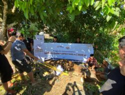 Dua Ekor Sapi Sedekah Qurban BPKH Di Kabupaten Wajo Untuk Masyarakat Desa Batu