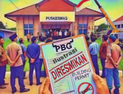 Diduga Bangunan Puskesmas Baru Pitumpanua Belum Miliki PBG, Pemkab Belum Lakukan Peresmian