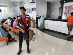 Wujud Nyata Pelayanan Publik,Sat Samapta Polres Wajo Perkuat Pengamanan di Sejumlah Bank