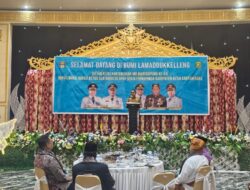 Bupati Wajo dan OPD Menerima Kunjungan Kerja Sultan Kutai Kartanegara XXI Bersama Rombongan