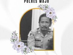 Polres Wajo Berduka, Mantan Kasi Humas AKP (Purn) Sudarman, SH, MH Tutup Usia