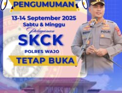 Polres Wajo Beri Kemudahan Warga, SKCK Bisa Diurus Akhir Pekan