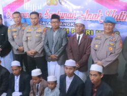 Wujud Syukur HUT Propam, Polres Wajo Tebar Kepedulian Lewat Santunan Anak Yatim