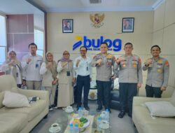 Kunjungi Kantor Wilayah Bulog Sulselbar, Karo SDM  Polda Sulsel Minta Kolaborasi Penyerapan Jagung