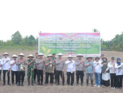 Polres Wajo Terhubung Langsung Secara Virtual dengan Wapres dan Kapolri, Sukseskan Penanaman Jagung Serentak Nasional 2025
