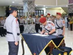 Kapolda Sulsel Pimpin Sertijab Dirreskrimsus dan Dirresnarkoba Polda Sulsel